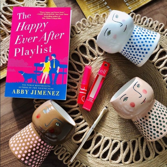 NEW Opalhouse Tan Stoneware Face Planter 4” - Picture 3 of 11